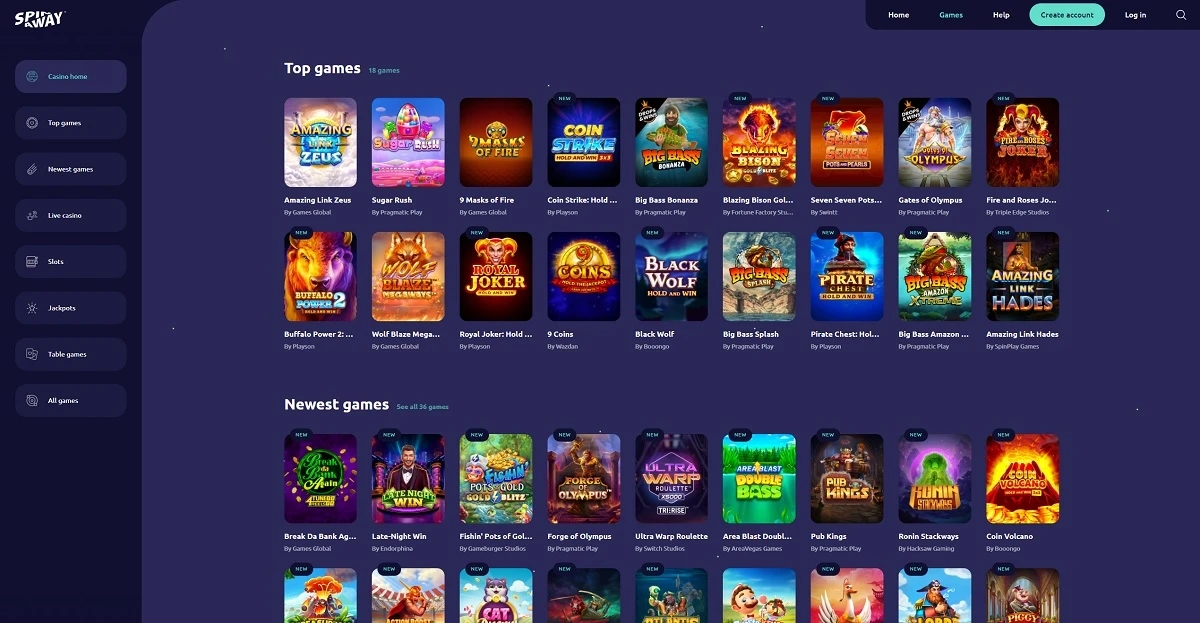 Spinaway Casino : Exploration des Bonus Uniques
